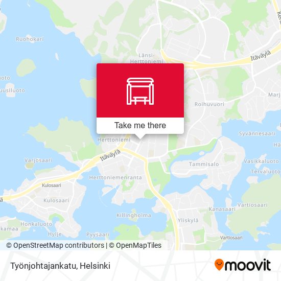 Työnjohtajankatu map