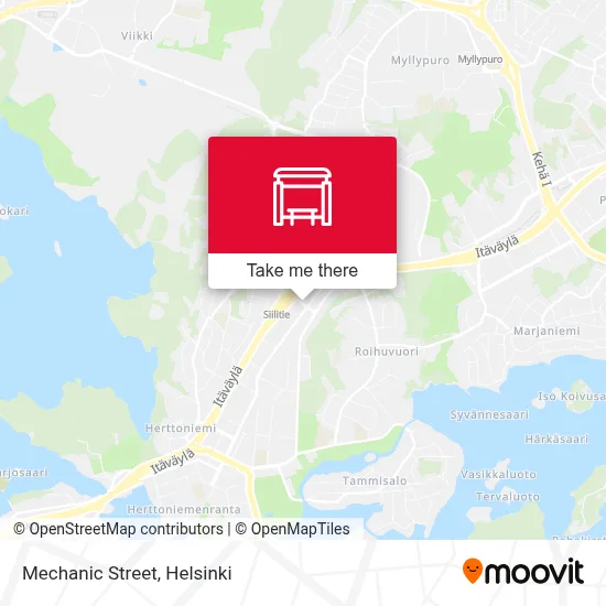 Mechanic Street map