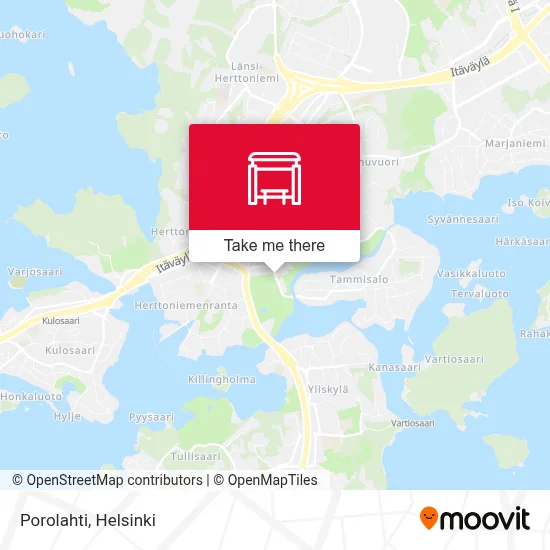 Porolahti map