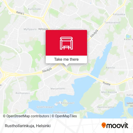 Rusthollari Alley map