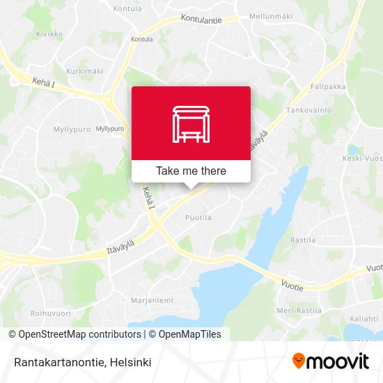 Rantakartanontie map