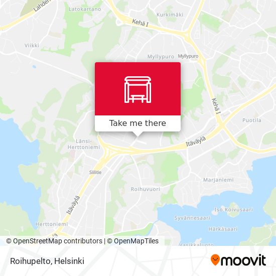 How to get to Roihupelto in Helsinki by Bus, Metro, Tram or Train?