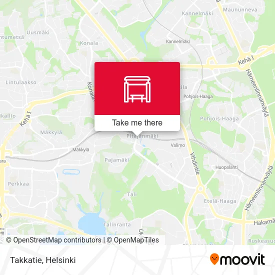 Takkatie map