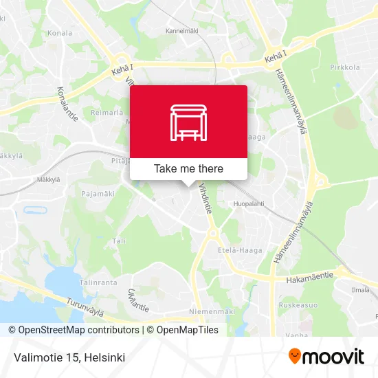 Valimotie 15 map