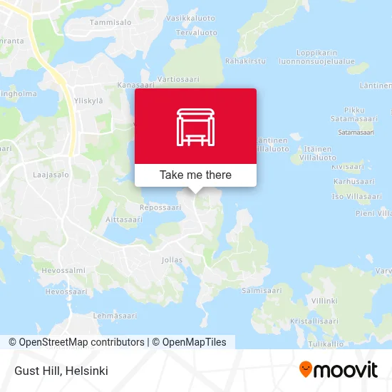 Gust Hill map