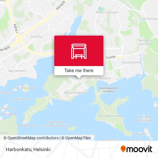 Harbonkatu map