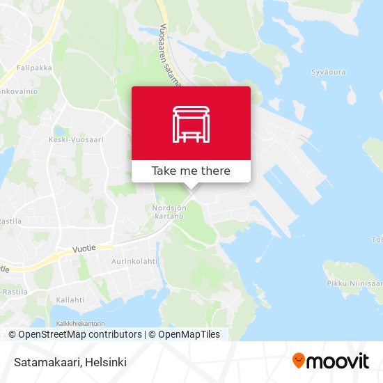 How to get to Satamakaari in Helsinki by Bus, Metro or Train?