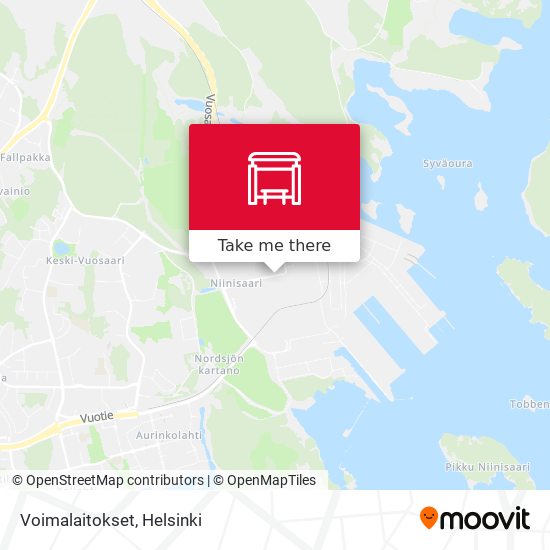 Voimalaitokset map