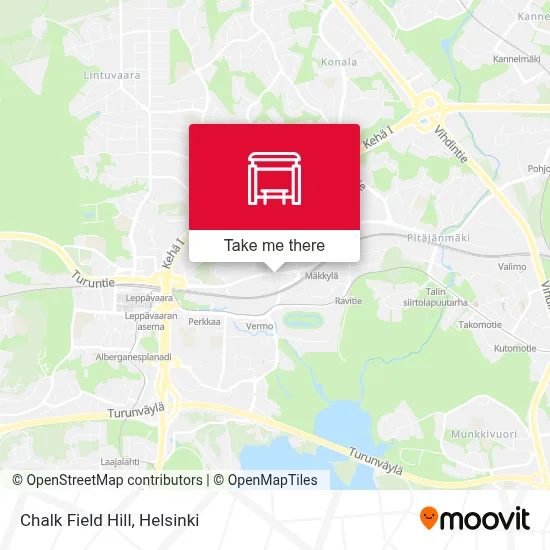 Chalk Field Hill map