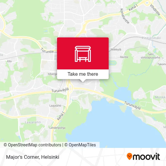 Major's Corner map