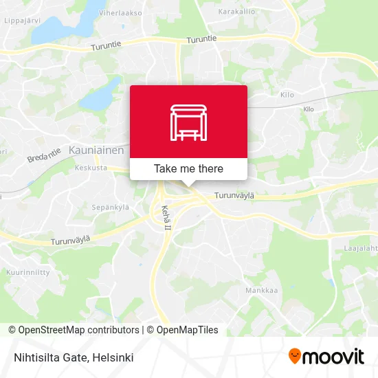 Nihtisilta Gate map