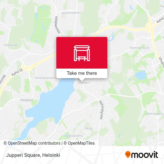 Jupperi Square map