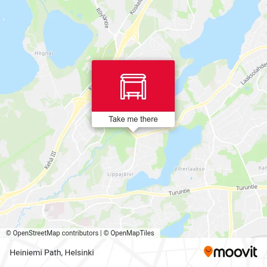 Heiniemi Path map