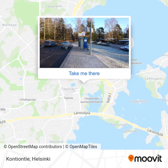 Kontiontie map
