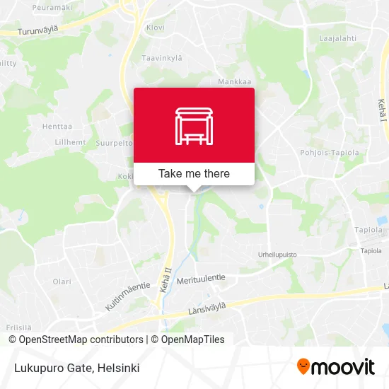 Lukupuro Gate map