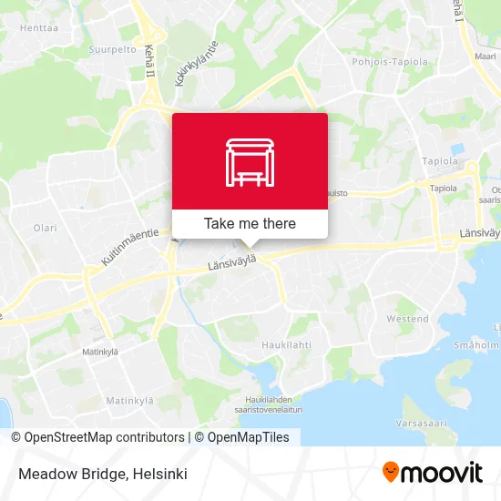 Meadow Bridge map