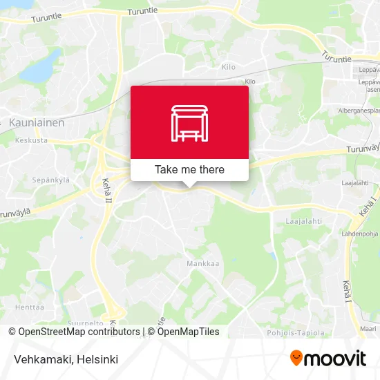 Vehkamaki map
