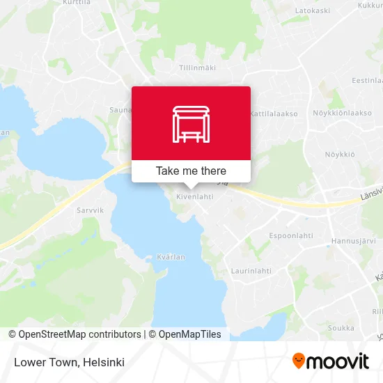 Lower Town map