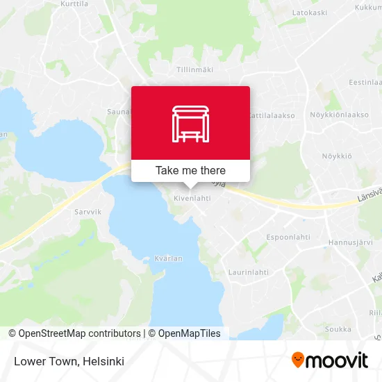Lower Town map