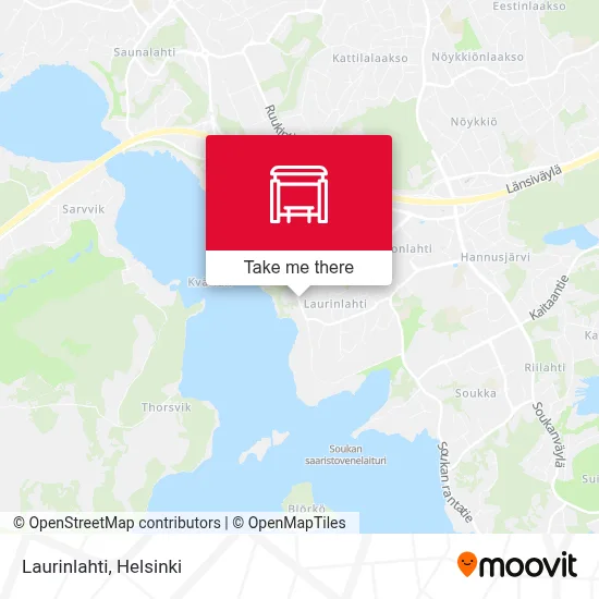 Laurinlahti map