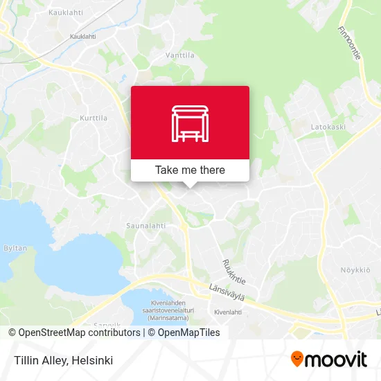 Tillin Alley map