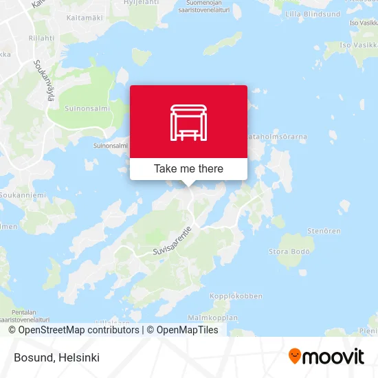 Bosund map