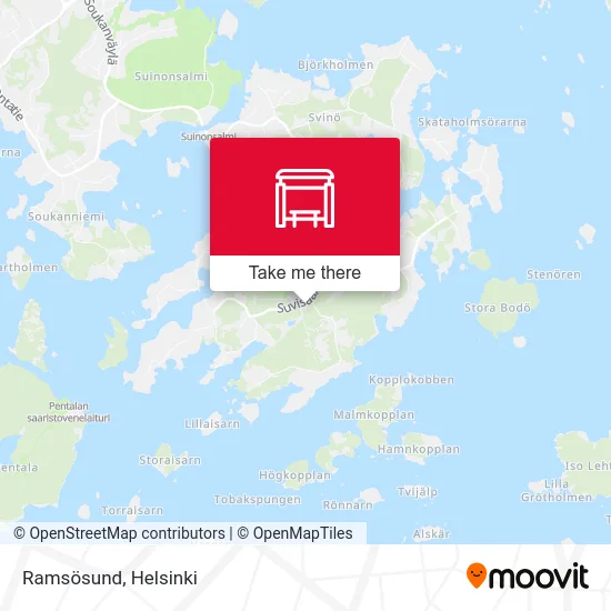 Ramsosund map