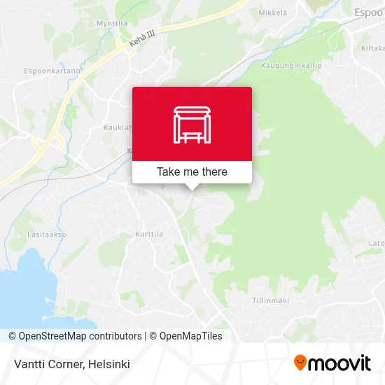 Vantti Corner map