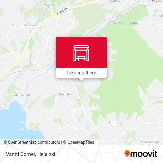 Vantti Corner map