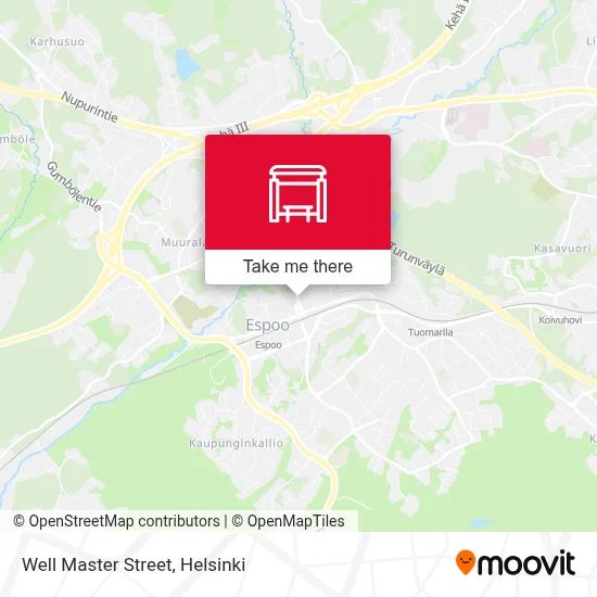 Well Master Street map