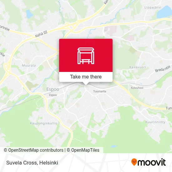 Suvela Cross map