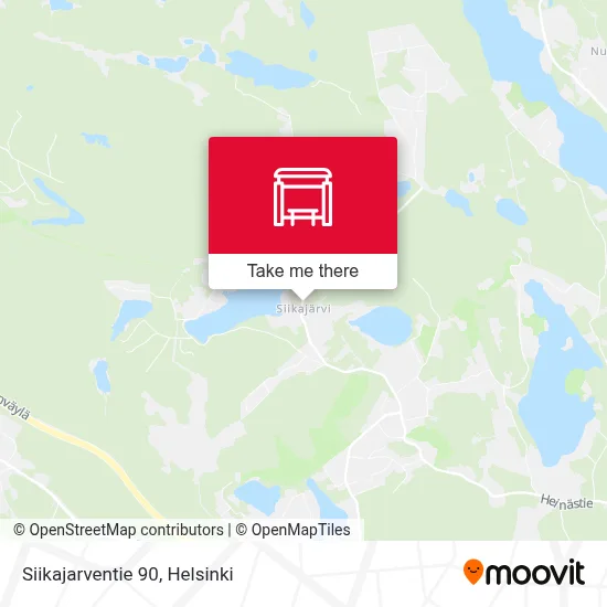 Siikajarventie 90 map