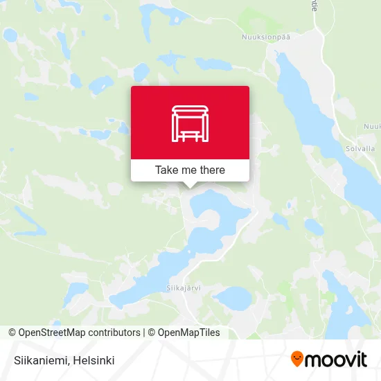 Siikaniemi map