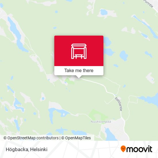 Högbacka map