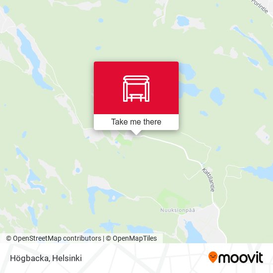 Högbacka map