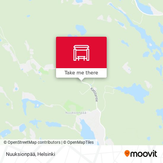 Nuuksionpää map