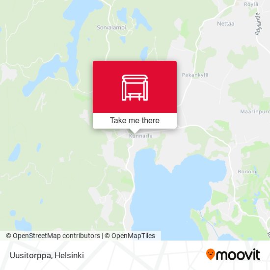 Uusitorppa map