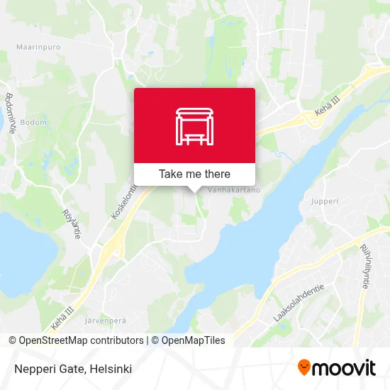 Nepperi Gate map
