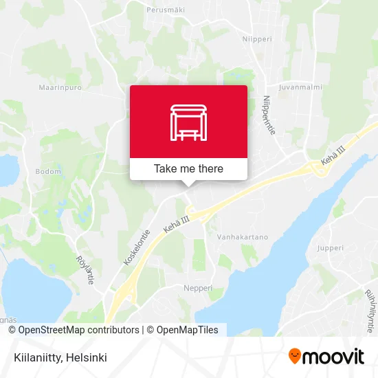 Kiilaniitty map
