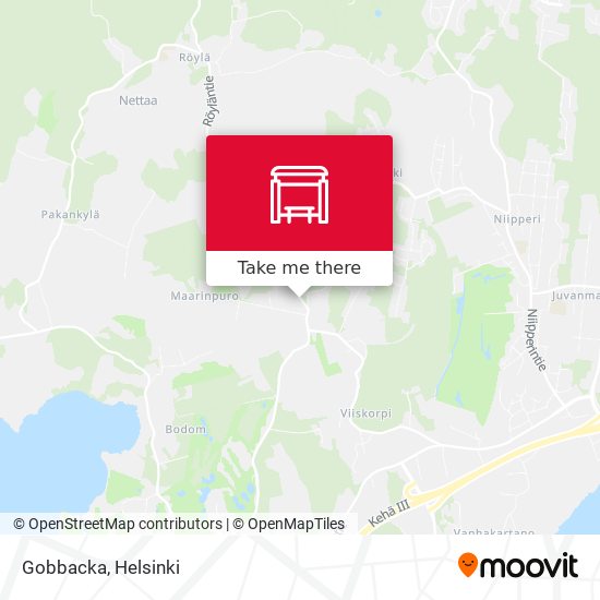 Gobbacka map