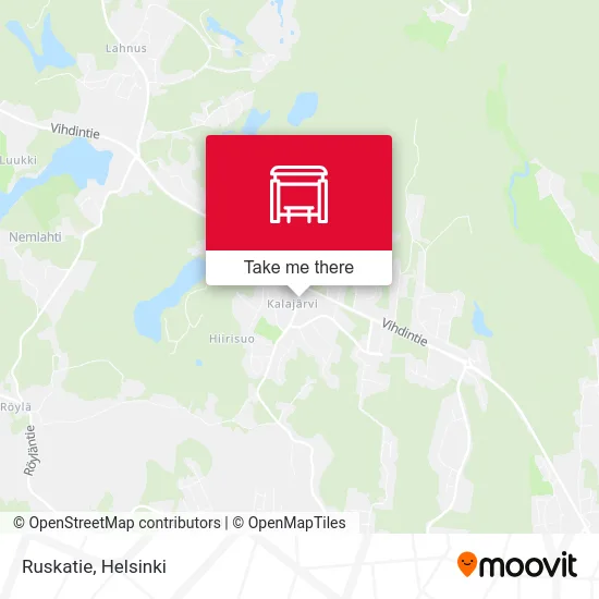 Ruska Road map