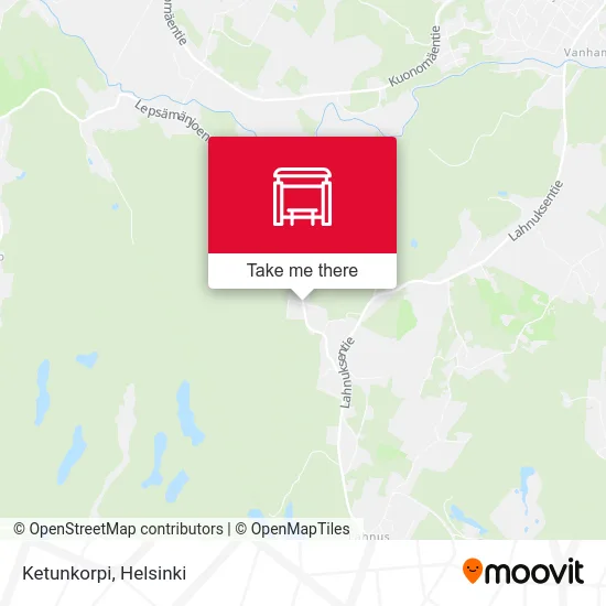 Ketunkorpi map