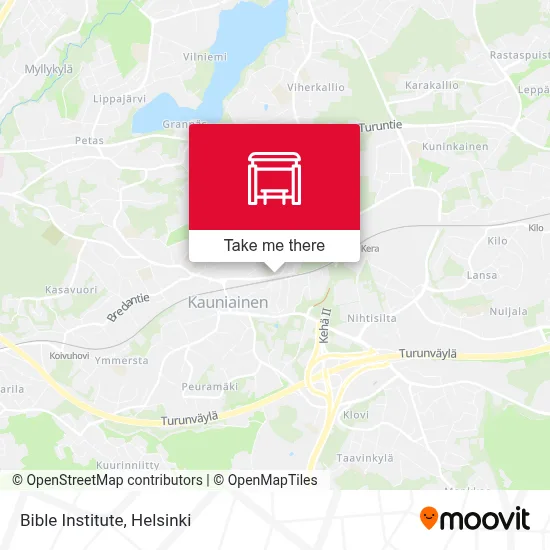 Bible Institute map