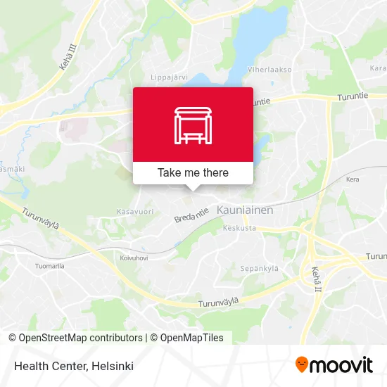 Health Center map