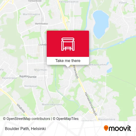 Boulder Path map