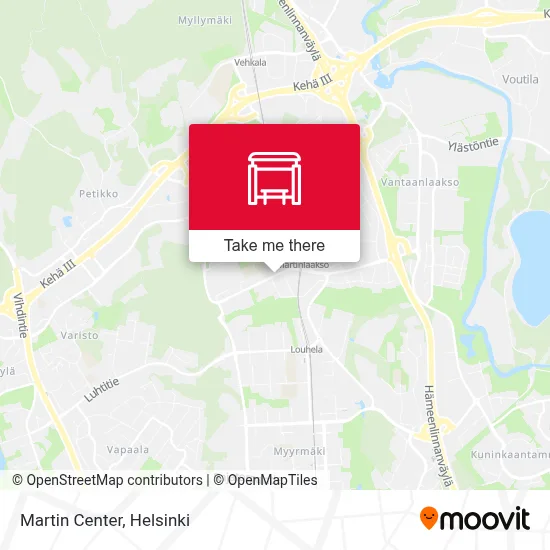 Martin Center map