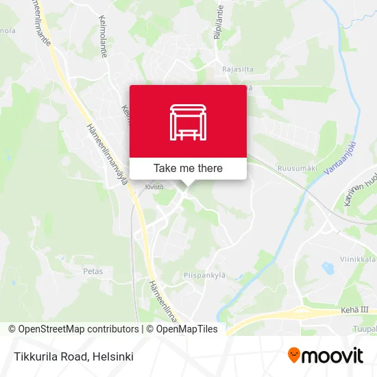 Tikkurila Road map