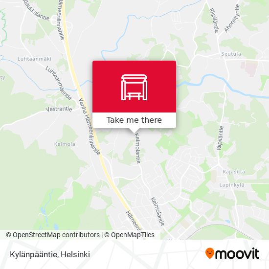 Kylänpääntie map