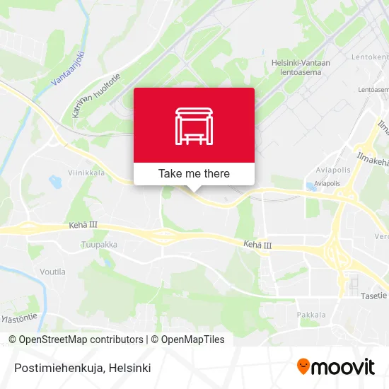 Postimiehenkuja map