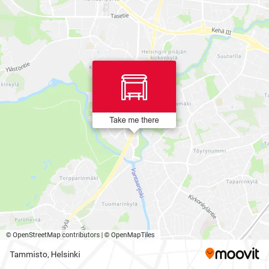 Tammisto map